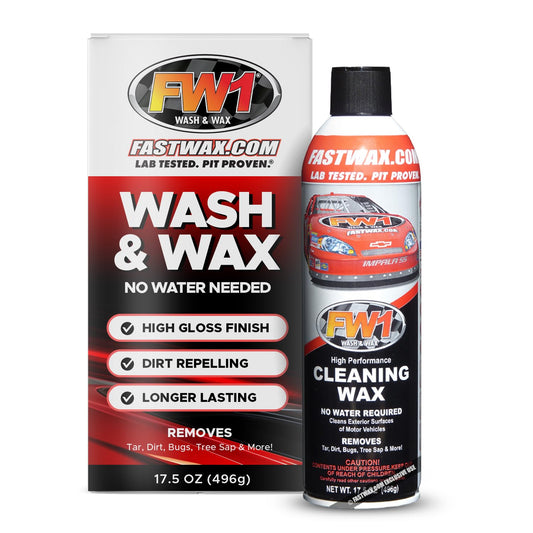 FW1, A High Performance Car Wax Polish | Easy To Use Scratch-Free Waterless Car Wash Spray & Detail Cleaning Polish (17.5oz) | S